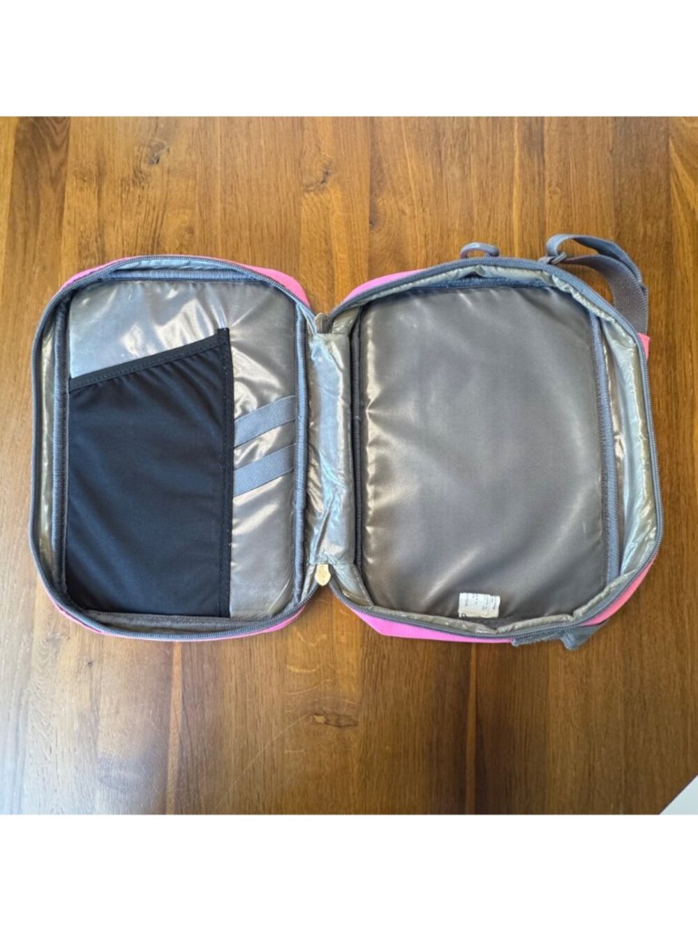 PLANETBOX Rover Launch Lunch Carry Bag Pink Spaceship Insulated LunchBag Pockets - Picture 4 of 10